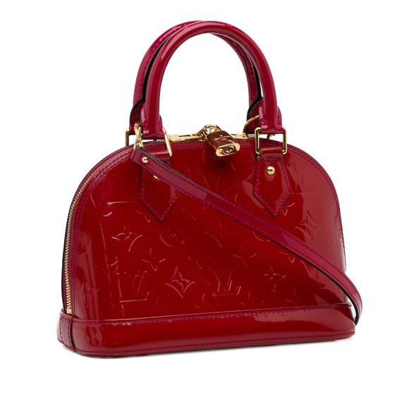 Pre-Loved Louis Vuitton Monogram Vernis Alma BB - Picture 3 of 12